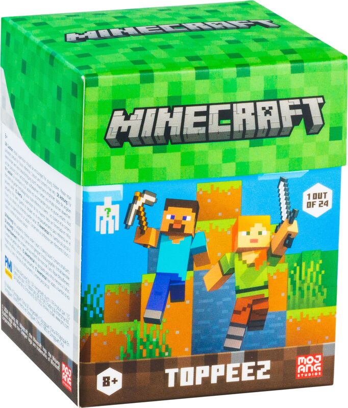 Minecraft Φιγούρα 3D Toppeez-1Τμχ (MNC08000)