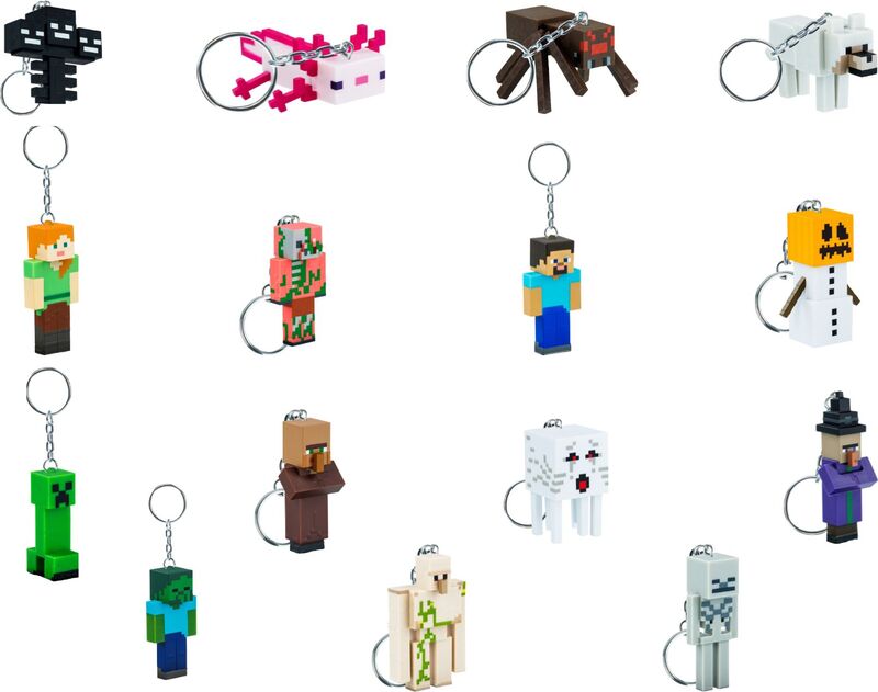 Giochi Preziosi Minecraft Μπρελόκ Φιγούρα 6εκ. Σε Σακουλάκι Έκπληξη 1τεμ. - MNC11000 - φωτογραφία 2
