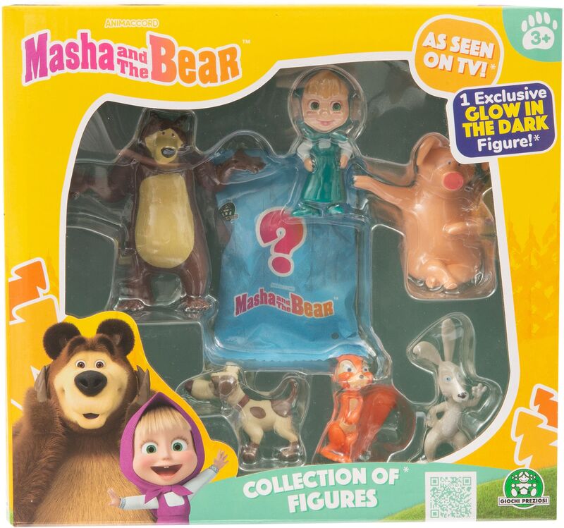 Masha & The Bear Σετ 7 Φιγούρες S2 (MHA31000)
