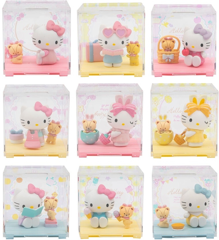 Hello Kitty Mini Box Sweetheart Playmate 6.5cm-9 Σχέδια-1Τμχ (HKT38100)