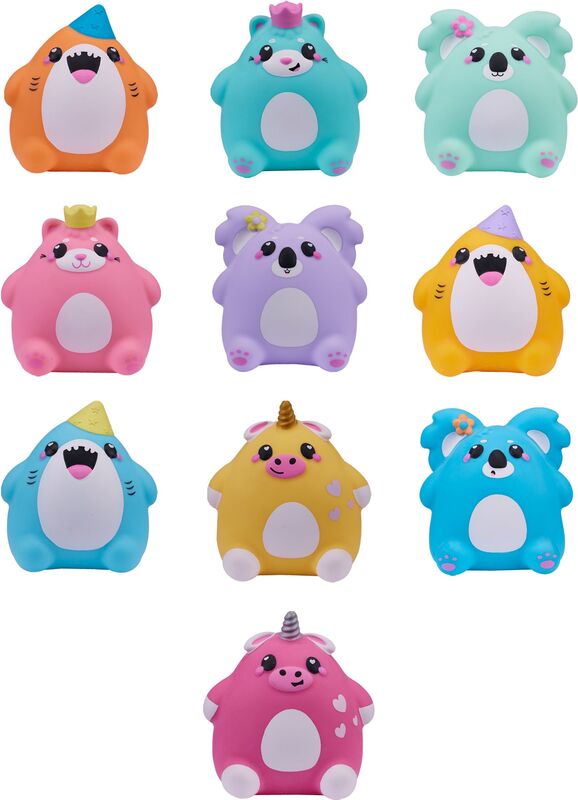 Smooshzees Cutezees 9cm-10 Σχέδια-1Τμχ (MH004000)