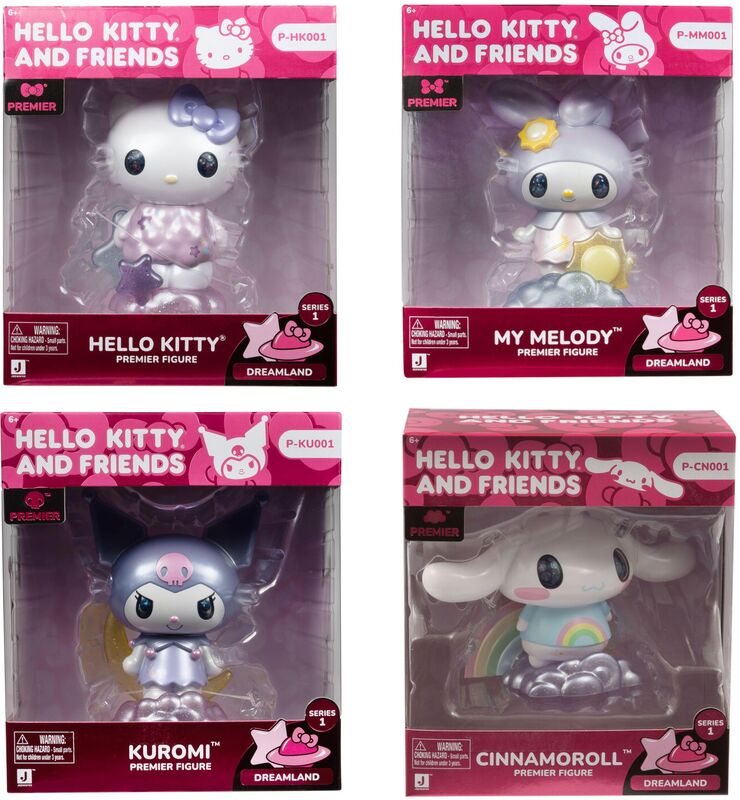 Hello Kitty Φιγούρες Premium 10cm-4 Σχέδια (HKT08000) - φωτογραφία 3