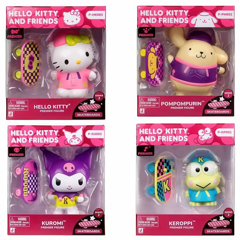 Hello Kitty Φιγούρες Premium Skate 10cm-4 Σχέδια (HKTH9000) - φωτογραφία 3
