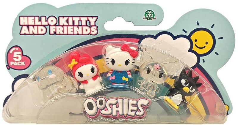 Hello Kitty Φιγούρες Ooshies 5Pack 5cm (HHL00000) - φωτογραφία 2