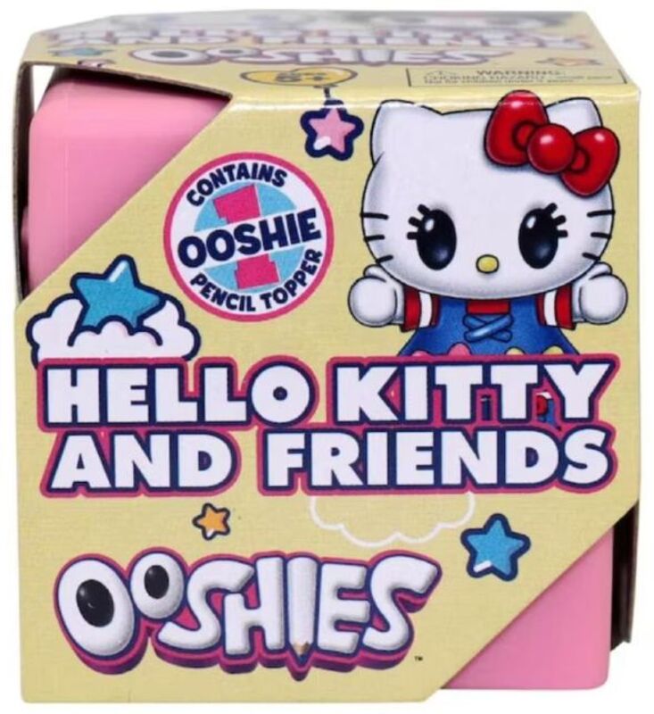 Hello Kitty Φιγούρες Ooshies 5cm-19 Σχέδια-1Τμχ (HHL02000) - φωτογραφία 2