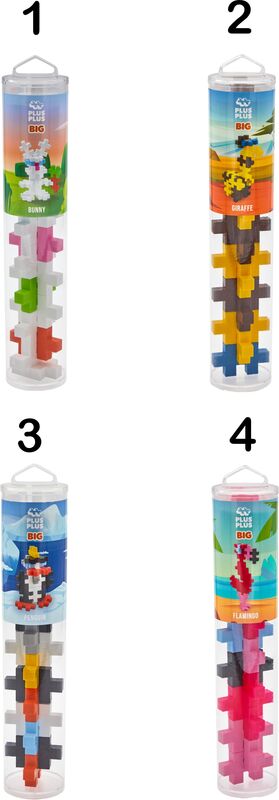 Plus-Plus Τουβλάκια Mix Ζωάκια 15Τμχ-4 Σχέδια (PLS7303) φωτογραφία