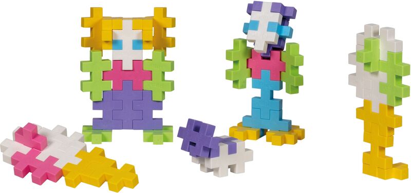 Plus-Plus Τουβλάκια Mix Χρώματα 15Τμχ-5 Σχέδια (PLS7305) φωτογραφία