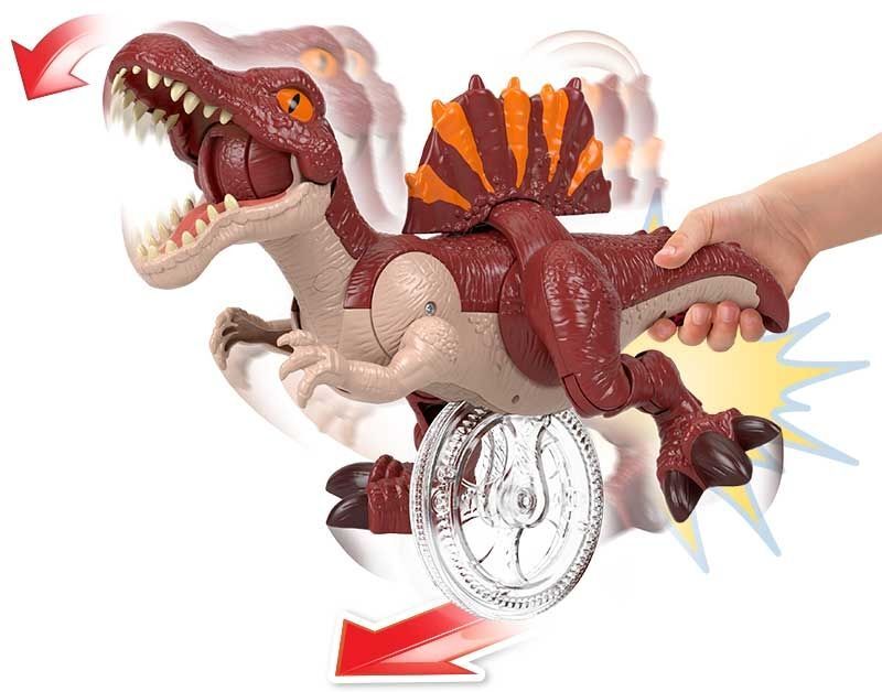 Mattel Imaginext Jurassic World Rebirth Σπινόσαυρος Με Κίνηση - JFR24 - φωτογραφία 4