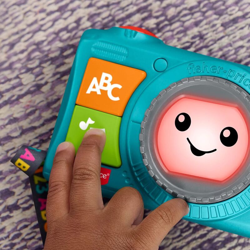 Fisher Price Laugh & Learn Εκπαιδευτική Φωτογραφική Μηχανή (JNV97) - φωτογραφία 3