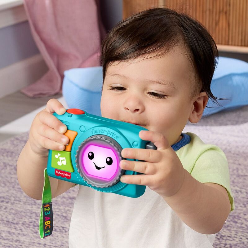 Fisher Price Laugh & Learn Εκπαιδευτική Φωτογραφική Μηχανή (JNV97) - φωτογραφία 6