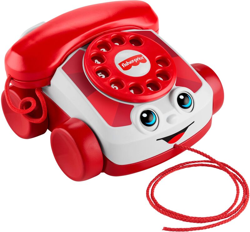 Fisher Price Συρόμενο Τηλεφωνάκι 80 Χρόνια (JGG97)