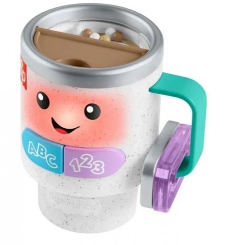 Fisher Price Laugh & Learn Εκπαιδευτική Κούπα Καφέ (HWY44)