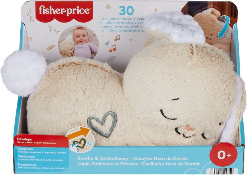 Fisher Price Κουνελάκι Soothe & Settle (HXG97) - φωτογραφία 2