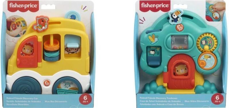 Fisher Price Παιχνίδι Δραστηριοτήτων-2 Σχέδια (HXK32) - φωτογραφία 3