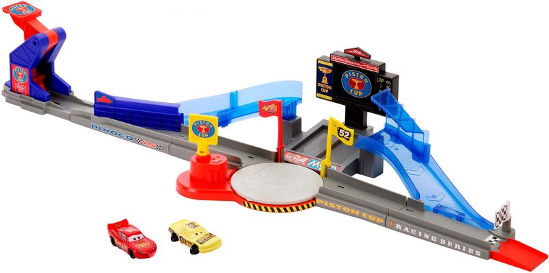 Cars Μεγάλη Πίστα Αγώνων Piston Cup Για Κόλπα (JHL42)