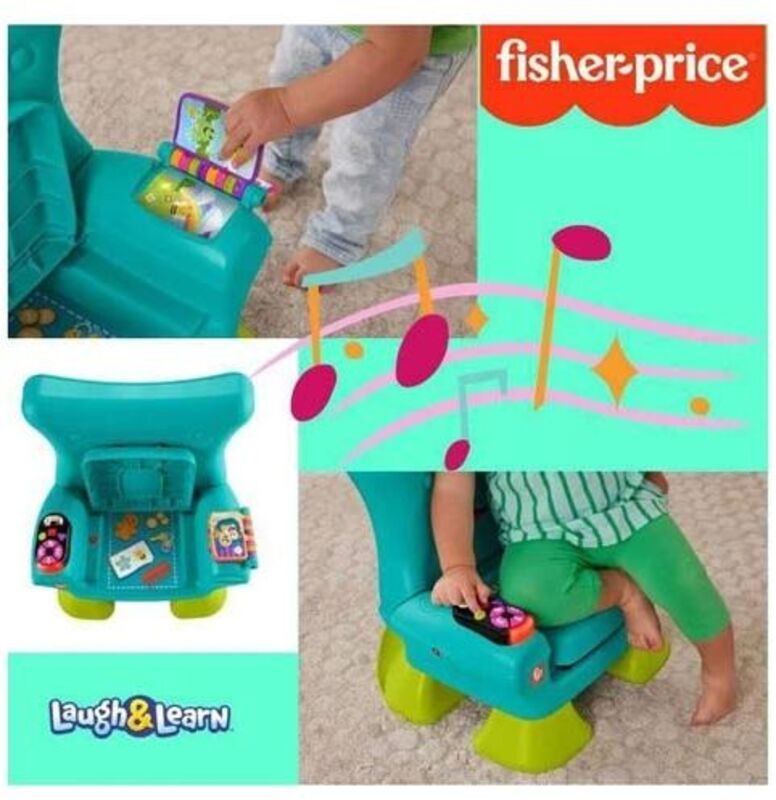 Fisher Price Laugh & Learn Εκπαιδευτική Καρεκλίτσα (JGK94) - φωτογραφία 3