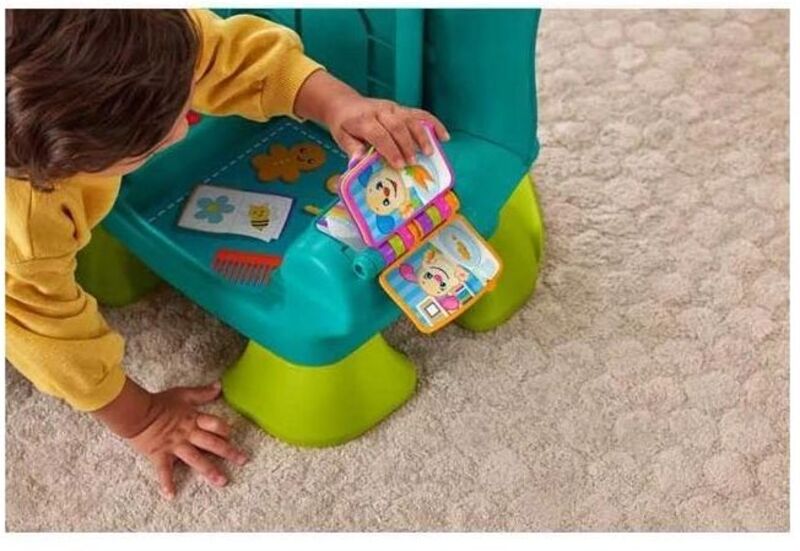 Fisher Price Laugh & Learn Εκπαιδευτική Καρεκλίτσα (JGK94) - φωτογραφία 4