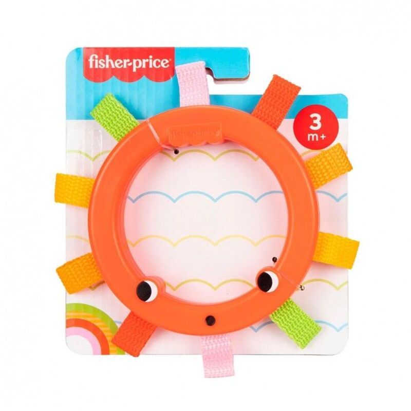 Fisher Price Κουδουνίστρες Ζωάκια-4 Σχέδια (JKW53) - φωτογραφία 3