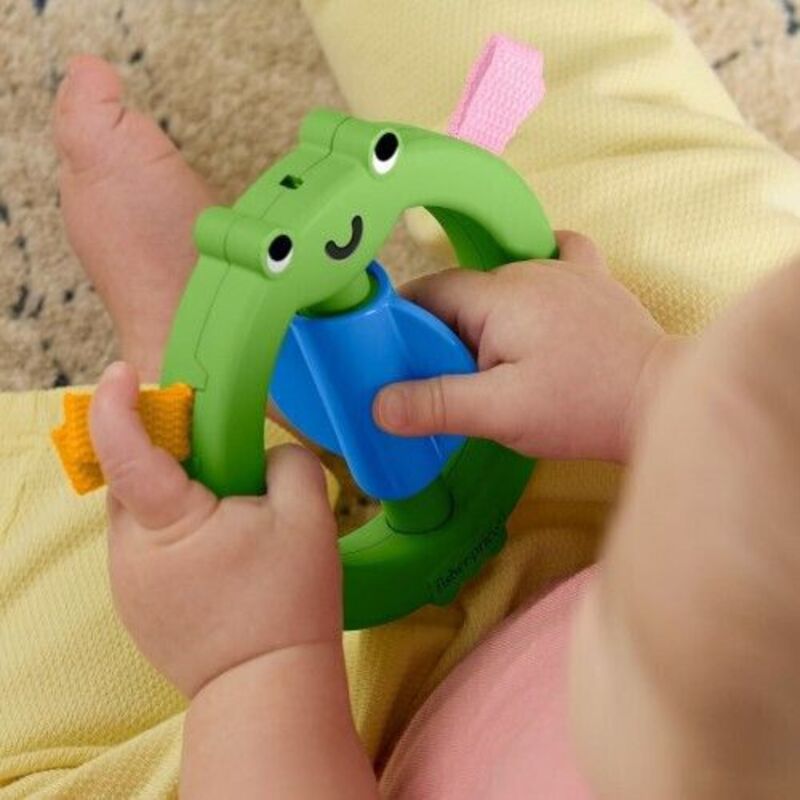 Fisher Price Κουδουνίστρες Ζωάκια-4 Σχέδια (JKW53) - φωτογραφία 7