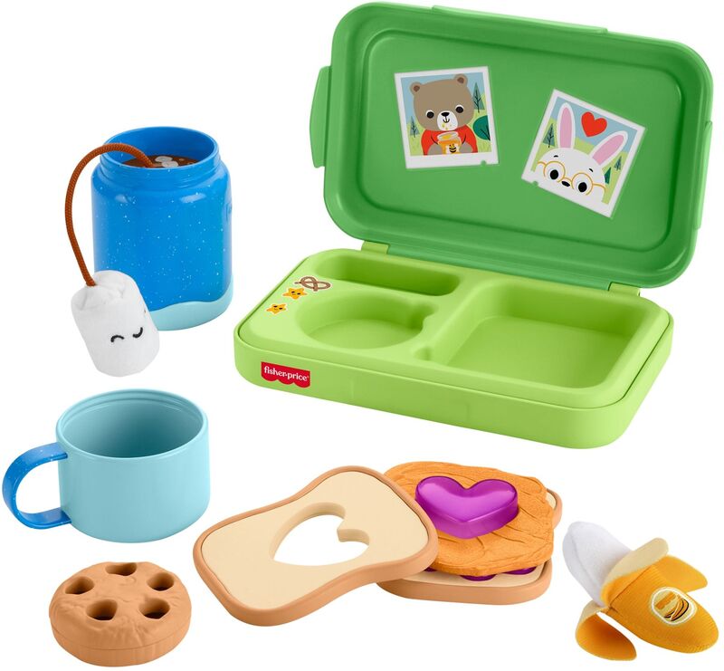 Fisher Price Friendship Forest Φαγητοδοχείο Με Παγούρι-Σετ Παιχνιδιού (JLC01)