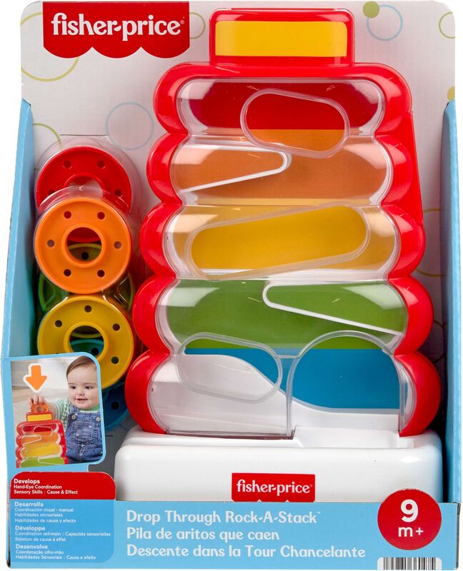 Fisher Price Πυραμίδα Παιχνίδι Με Κρίκους (JLB81) - φωτογραφία 2