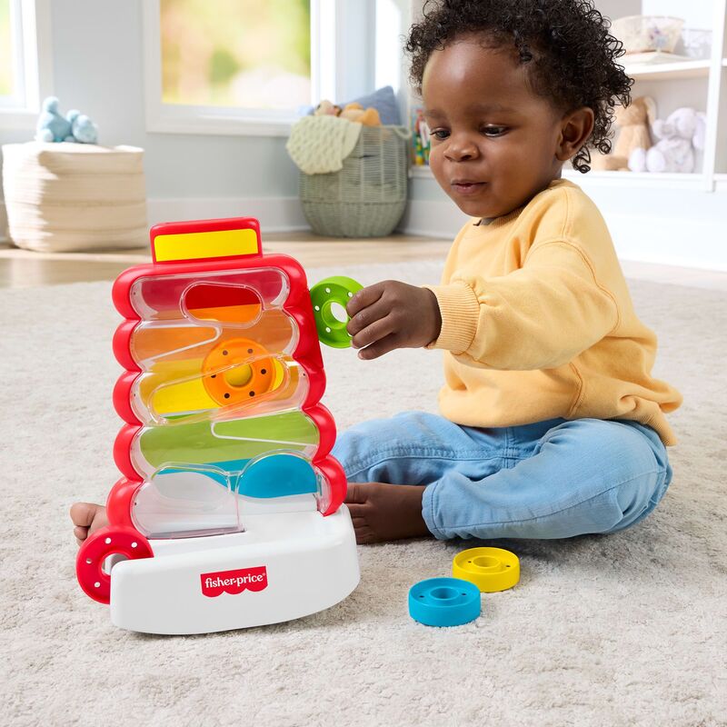 Fisher Price Πυραμίδα Παιχνίδι Με Κρίκους (JLB81) - φωτογραφία 6