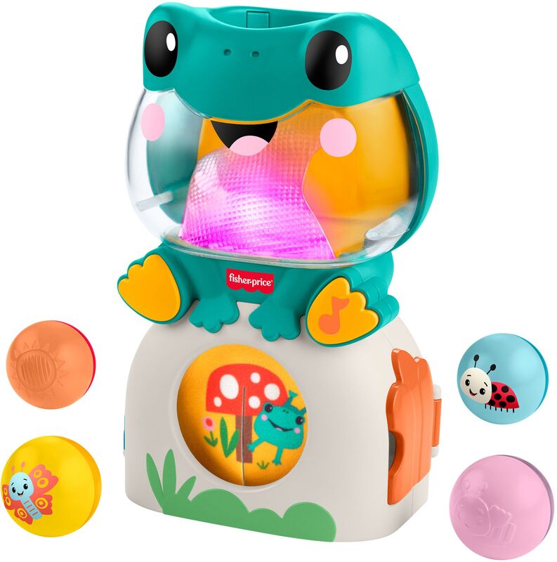 Fisher Price Βάτραχος Με Μπαλίτσες,Ήχους & Φώτα (JLB96)