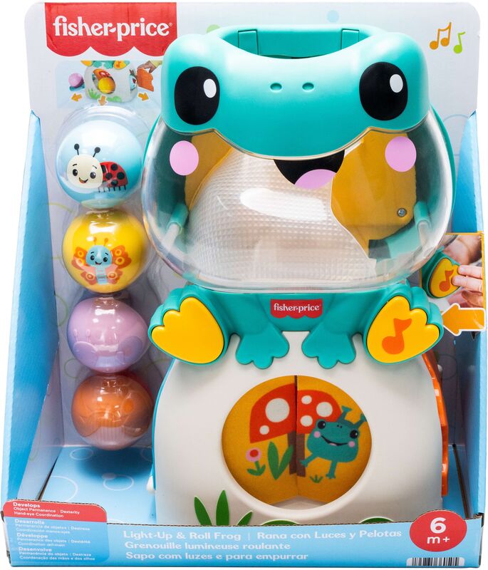Fisher Price Βάτραχος Με Μπαλίτσες,Ήχους & Φώτα (JLB96) - φωτογραφία 2