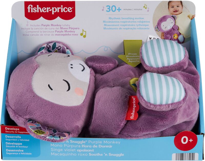 Fisher Price Μαϊμουδάκι Με Κίνηση Αναπνοής Και Μουσική - JLH41 - φωτογραφία 2