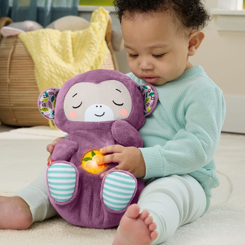 Fisher Price Μαϊμουδάκι Με Κίνηση Αναπνοής Και Μουσική - JLH41 - φωτογραφία 5