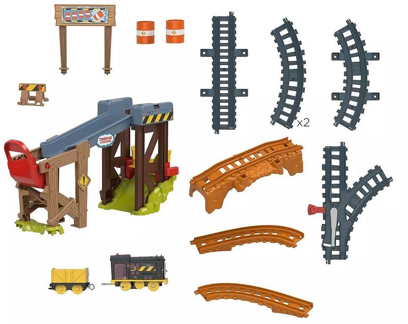 Fisher Price Thomas Πίστα Παράδοσης Φορτίων Με Τον Diesel (JBW20) φωτογραφία