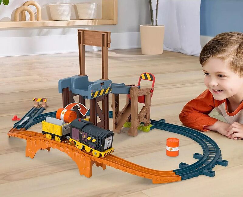 Fisher Price Thomas Πίστα Παράδοσης Φορτίων Με Τον Diesel (JBW20) φωτογραφία