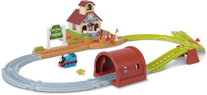 Mattel Fisher Price Thomas Το Τρενάκι-Πίστα Σταθμός Μπελ (JLL35)