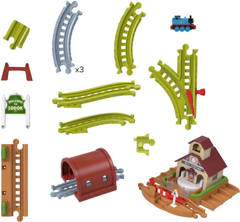 Fisher Price Thomas Το Τρενάκι-Πίστα Σταθμός Μπελ (JLL35) φωτογραφία