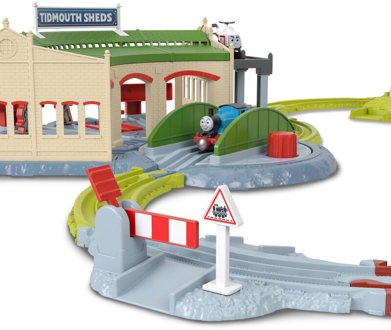 Fisher Price Thomas Το Τρενάκι-Πίστα Σταθμός Τρένων Τίντμουθ (JLL36) φωτογραφία