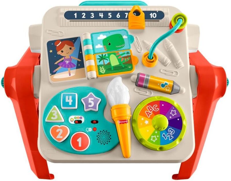 Fisher Price Laugh & Learn Εκπαιδευτικό Τραπέζι-Πίνακας 4 Σε 1 - JLM96 - φωτογραφία 7
