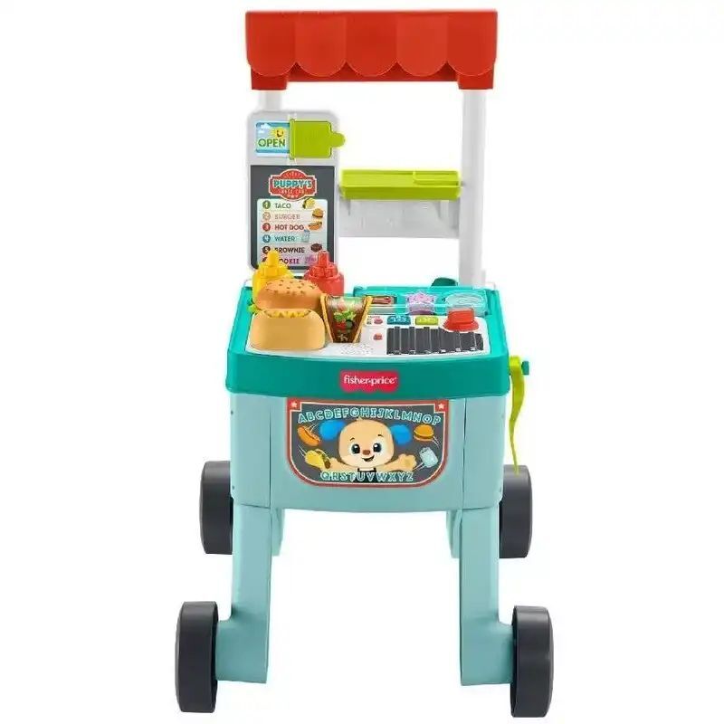Fisher Price Εκπαιδευτικό Καροτσάκι Για Ψώνια Και Στράτα 4 Σε 1 - JLM95 - φωτογραφία 3