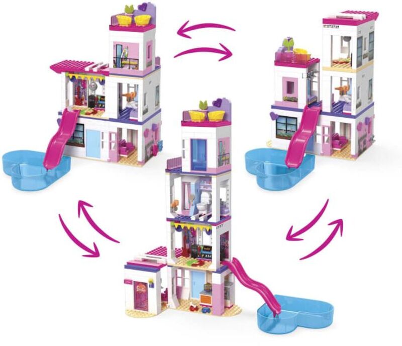 F.P. Mega Bloks Barbie Color Reveal Dreamhouse (HHM01) φωτογραφία