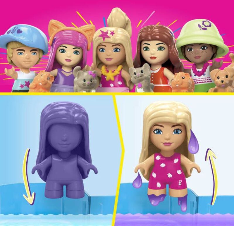 F.P. Mega Bloks Barbie Color Reveal Dreamhouse (HHM01) φωτογραφία