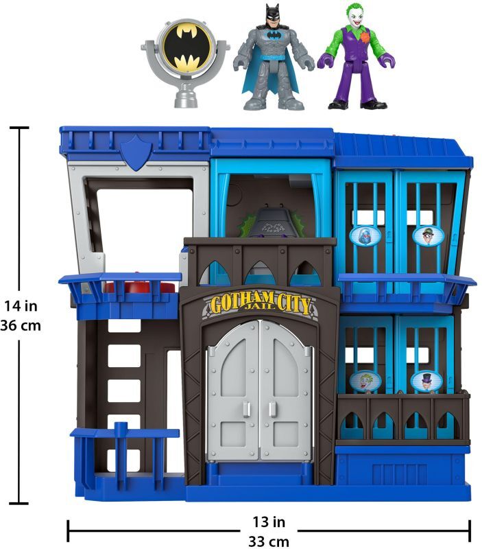 Fisher Price Imaginext-Gotham City Φυλακή (HHP81) - φωτογραφία 3