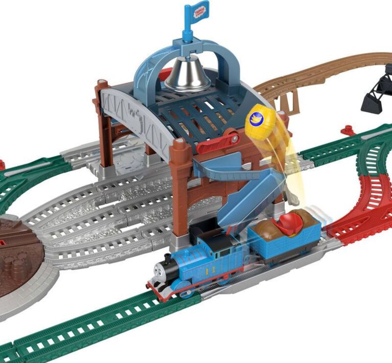 Fisher Price Thomas Σιδηρόδρομος Μεταφορά Βαρελιών Με Μηχανοκίνητο Τρενάκι (JDF26) φωτογραφία