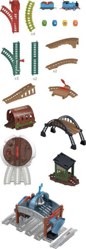 Fisher Price Thomas Σιδηρόδρομος Μεταφορά Βαρελιών Με Μηχανοκίνητο Τρενάκι (JDF26) φωτογραφία