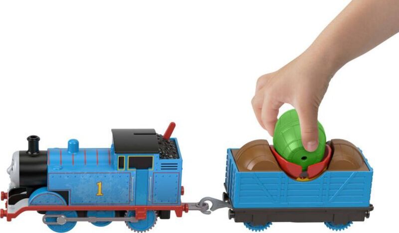 Fisher Price Thomas Σιδηρόδρομος Μεταφορά Βαρελιών Με Μηχανοκίνητο Τρενάκι (JDF26) φωτογραφία