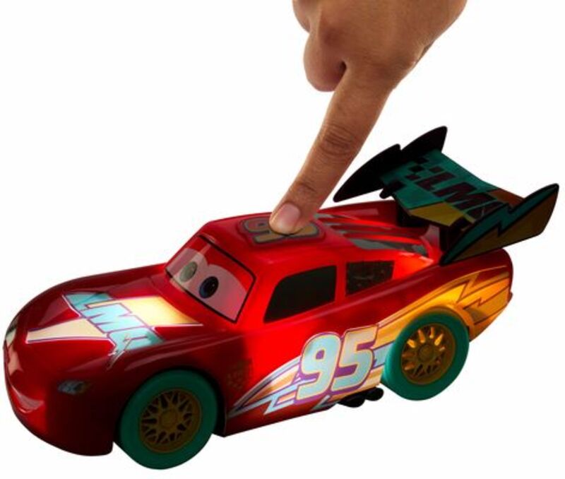 Mattel Αυτοκινητάκι Cars Lightning McQueen Με Φως & Ήχους - JMT55 - φωτογραφία 6