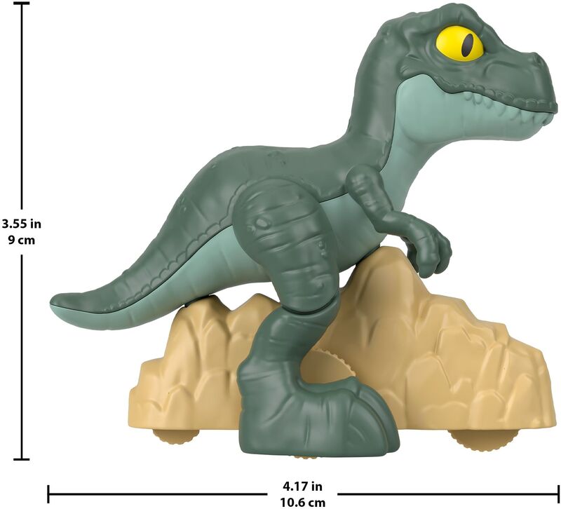 Fisher Price Imaginext-Jurassic World Rebirth Φιγούρες-2 Σχέδια (JDK79) - φωτογραφία 5