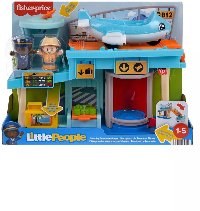 Fisher Price Little People Αεροδρόμιο (HTJ26) - φωτογραφία 2