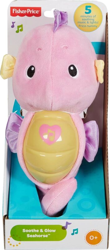 Fisher Price Ιππόκαμπος Φωτεινό Αλογάκι Της Θάλασσας-Ροζ (DGH73) - φωτογραφία 2