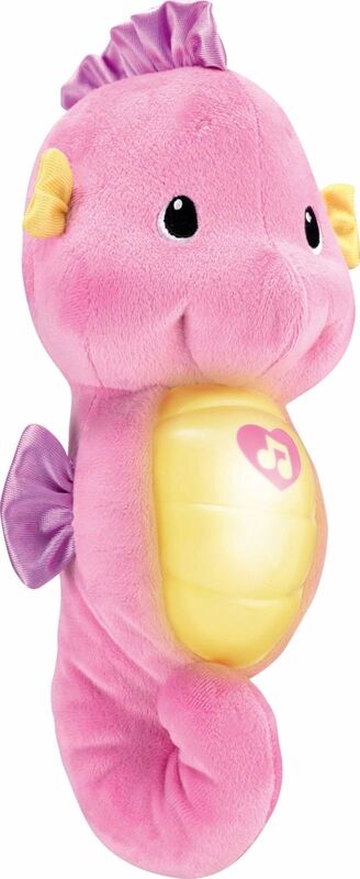 Fisher Price Ιππόκαμπος Φωτεινό Αλογάκι Της Θάλασσας-Ροζ (DGH73) - φωτογραφία 3