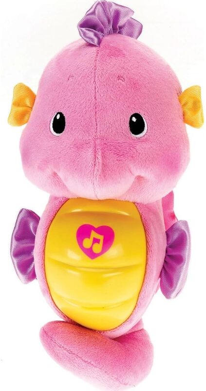 Fisher Price Ιππόκαμπος Φωτεινό Αλογάκι Της Θάλασσας-Ροζ (DGH73) - φωτογραφία 4