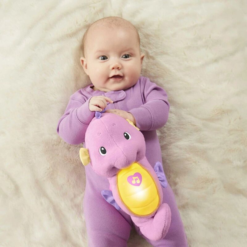 Fisher Price Ιππόκαμπος Φωτεινό Αλογάκι Της Θάλασσας-Ροζ (DGH73) - φωτογραφία 5